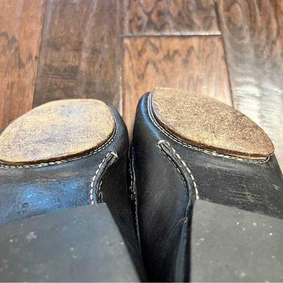 Authentic Gucci Men’s Black Leather Bamboo Horsebit Slip on Loafers main image 2